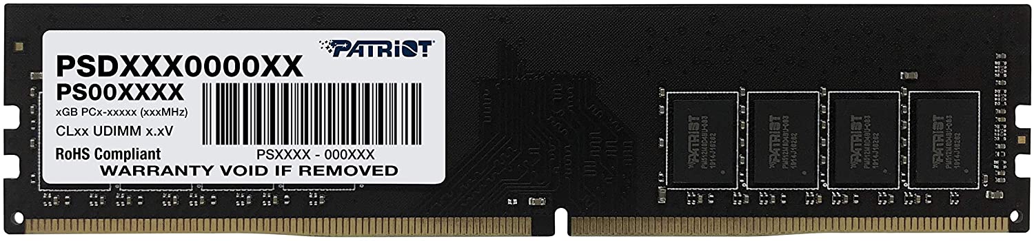 MEMORIA DDR4 PATRIOT SIGNATURE 8GB 2666MHz UDIMM (PSD48G266681)