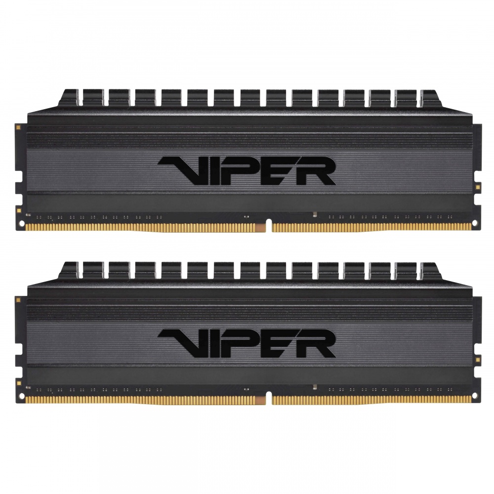 MEM DDR4 PATRIOT VIPER BLACKOUT 16GB(2x8GB)4000MHZ UDIMM PVB416G400C9K