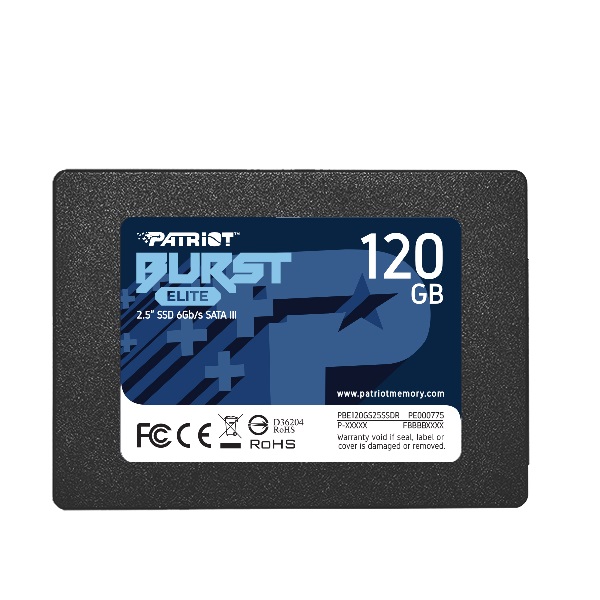 UNIDAD SSD PATRIOT BURST ELITE 120GB SATA III 2.5