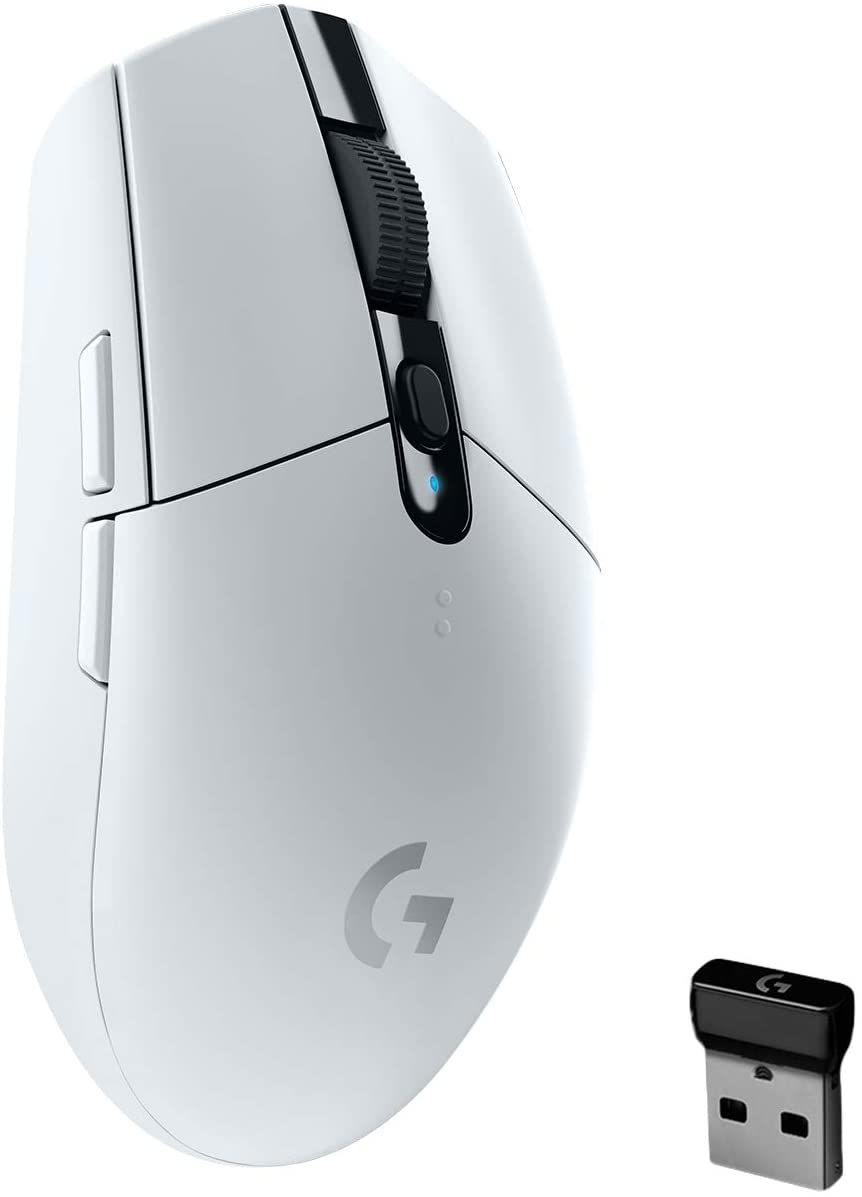 MOUSE LOGITECH G305 LIGHTSPEED HERO USB 12,000DPI WHITE (910-005290)