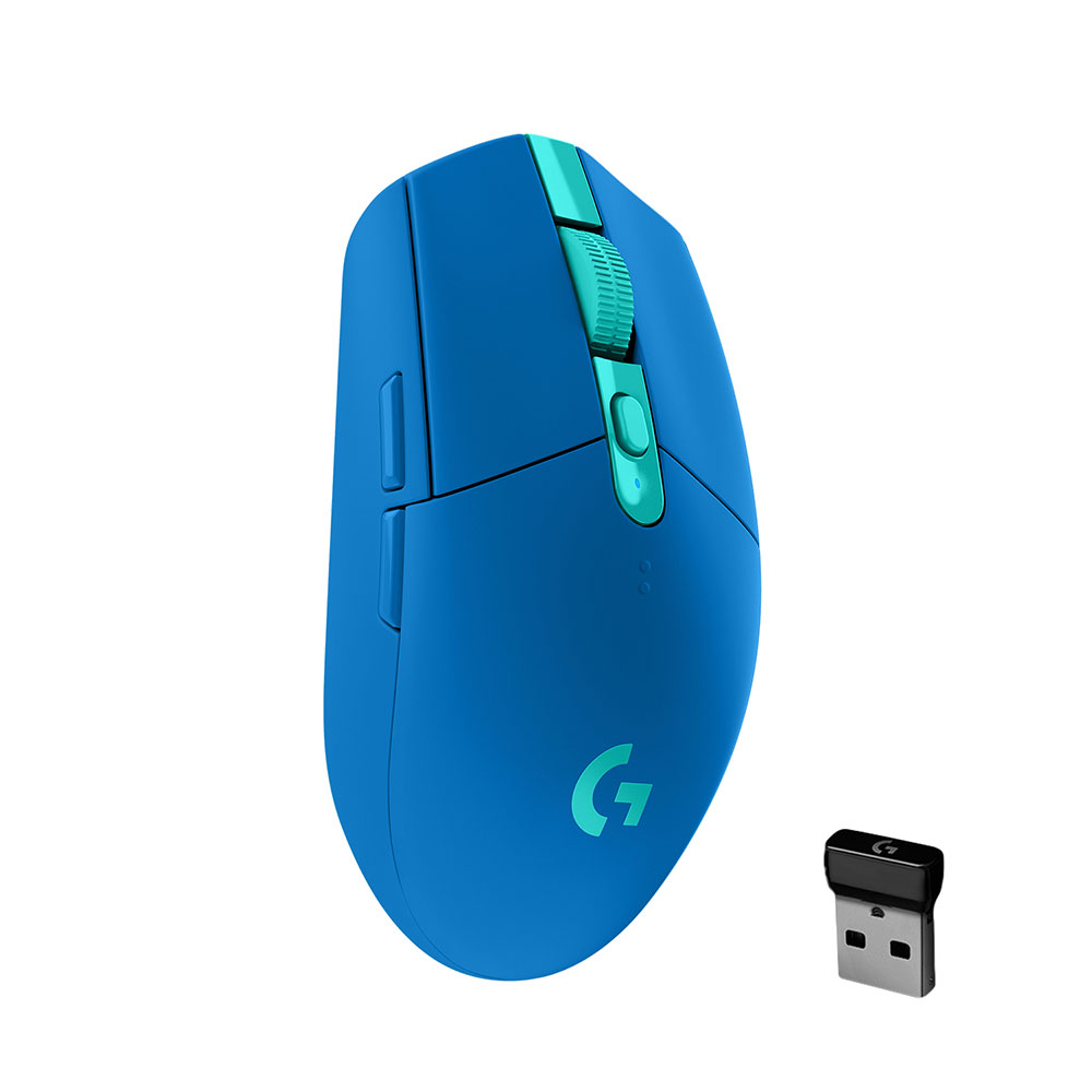 MOUSE LOGITECH G305 LIGHTSPEED HERO USB 12,000DPI BLUE (910-006013)