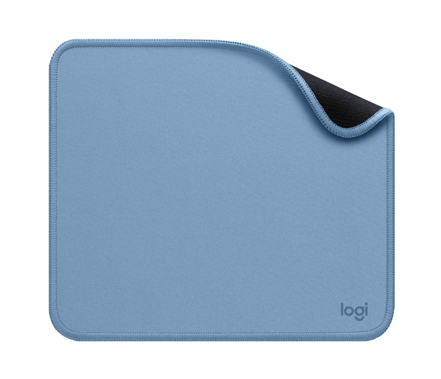 MOUSE PAD LOGITECH RESIST A SALPICADURA 20x23CM GRAY BLUE (956-000038)