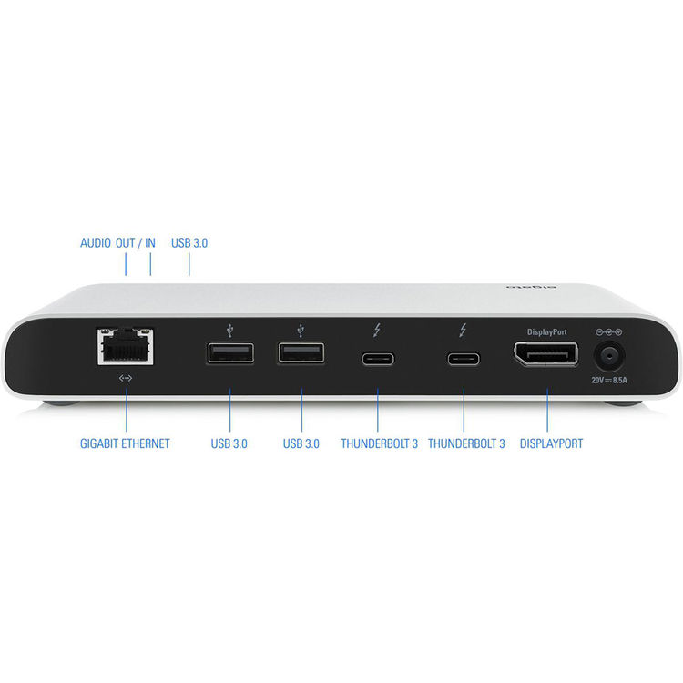 DOCK THUNDERBOLT 3 USB-C/USB-3/DP/SD/ETHERNET/AUX ELGATO 10DAA4101