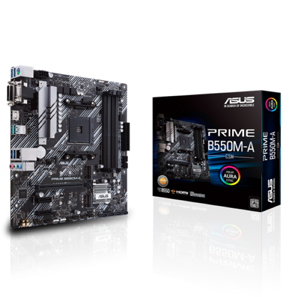 TARJETA MADRE ASUS PRIME B550M-A/CSM DDR4/HDMI 2.1/AMD/AM4/USB 3.2