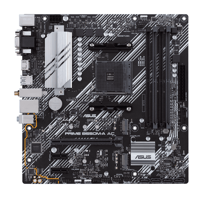 TARJETA MADRE ASUS PRIME B550M-A AC DDR4/HDMI/AM4/USB3.2/WI-FI