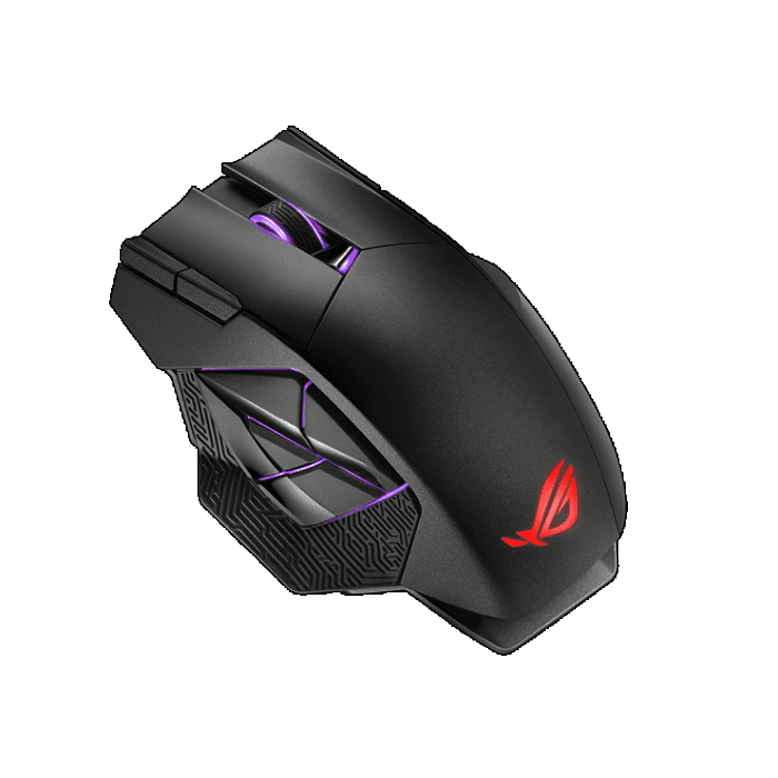 MOUSE ASUS P707 ROG SPATHA X (CABLEADO / 2.4 GHZ)/19000PPP