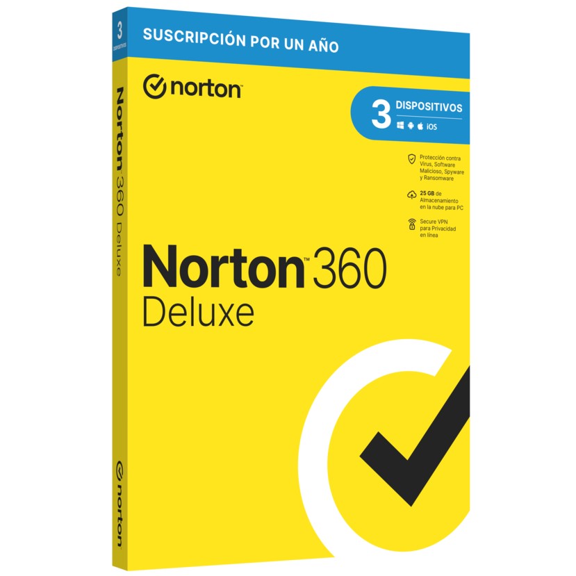 NORTON 360 DELUXE 3DV 1YR (21414731)