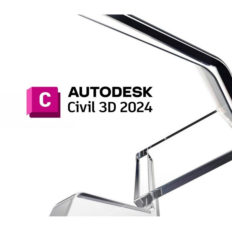 AUTODESK CIVIL 3D 2024 COMMERCIAL NEW SINGLE-USER ELD 3YR SUB