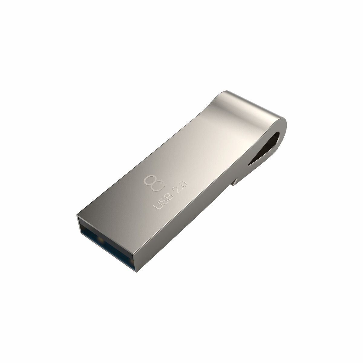 MEMORIA USB 2.0 ACER UF200 8GB 30MB/S METALICA (BL.9BWWA.501)