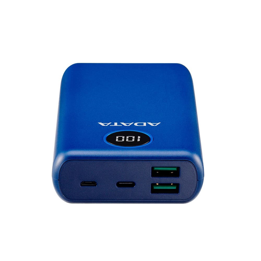 (ED)CARGADOR PORTATIL DIG ADATA P20000QCD TIPO C AZUL (AP20000QCD-DGT-CDB)