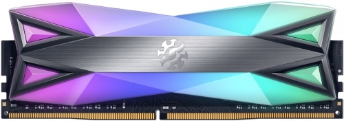 MEM DDR4 XPG D60 RGB 8GB TITANIO 3600Mhz (AX4U36008G18I-ST60)