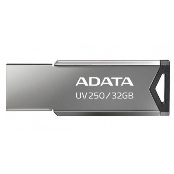 MEMORIA FLASH ADATA UV250 32GB USB 2.0 PLATA (AUV250-32G-RBK)