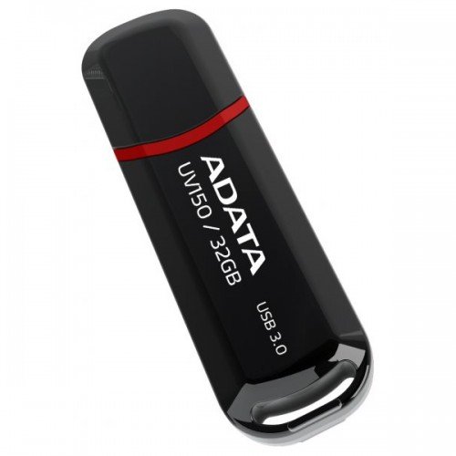 MEMORIA FLASH ADATA UV150 32GB USB 3.2 NEGRO (AUV150-32G-RBK)