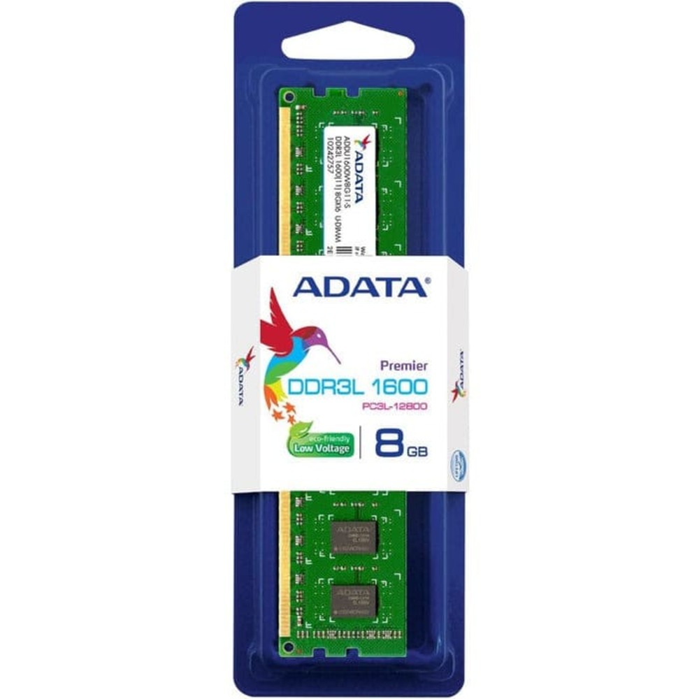 (OPEN BOX) MEMORIA DDR3L ADATA 8GB 1600 MHz UDIMM 1.35V (ADDU1600W8G11-S)