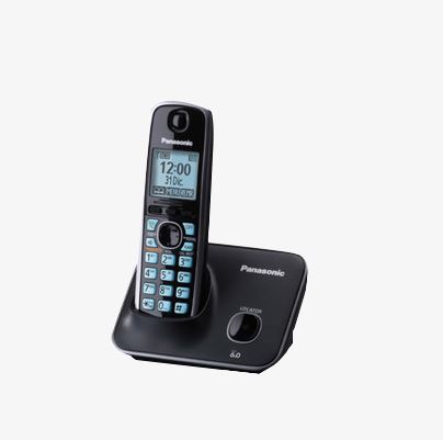 PANASONIC TELEFONO INALAMBRICO P.LCD 1.8 MODO ECO NEGRO(KX-TG4111MEB)