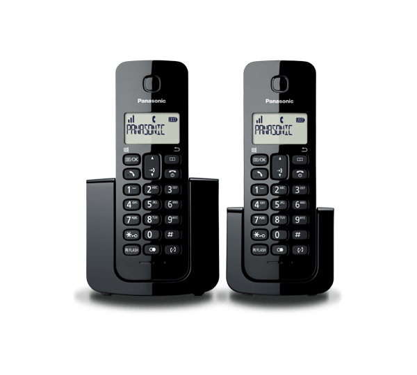 PANASONIC TELEFONO INALAMBRICO P.LCD 1.4 + 1 AURI NEGRO(KX-TGB112MEB)