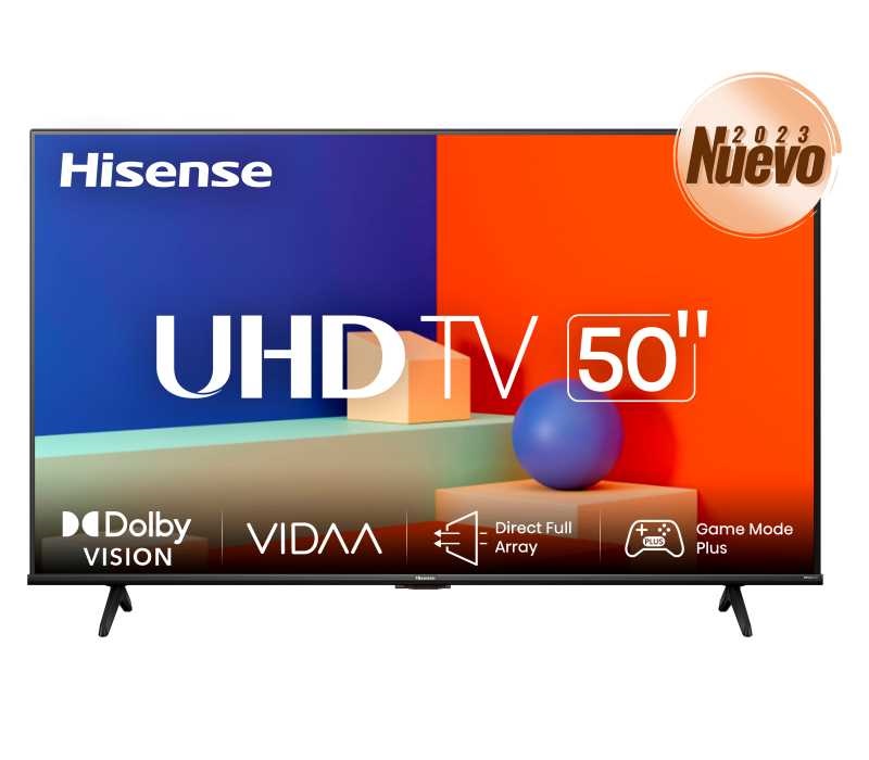 TELEVISION LED HISENSE 50 50A65KV SMART TV VIDAA 4K UHD DOLBY VISION HDRHDR10 DTS VIRTUAL X 50A65KV,50A65KV - Código: 50A65KV,50A65KV | Compra en Guadalajara