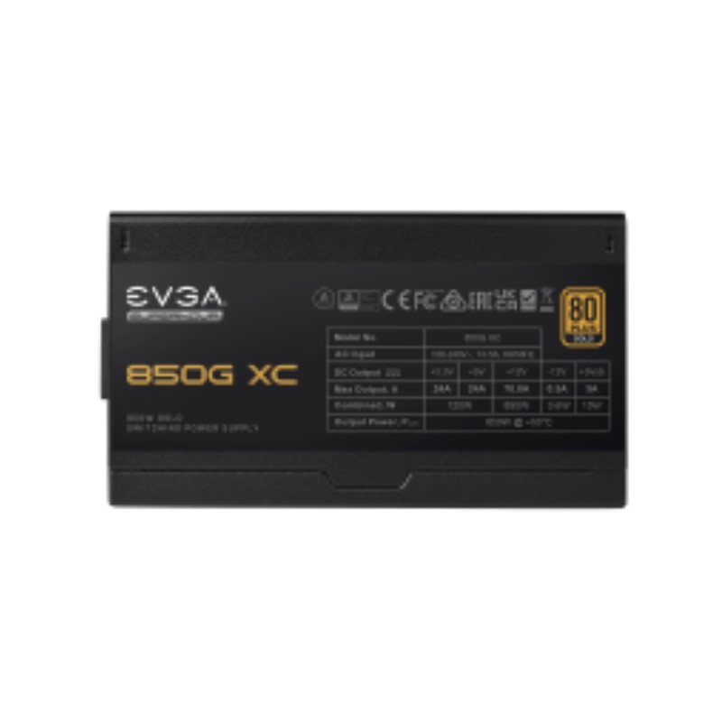 FUENTE DE PODER EVGA 520-5G-0850-K1 850W GOLD XC MODULAR ATX 3.0 520-5G-0850-K1