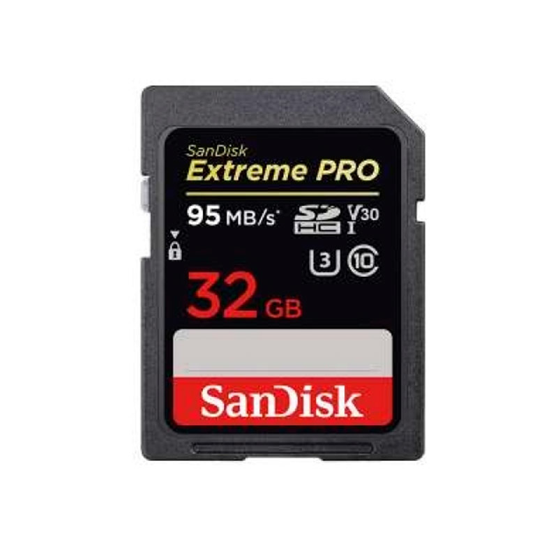 MEMORIA SANDISK SD EXTREME PRO 32GB UHS-II CL10 (SDSDXPK-032G-GN4IN)