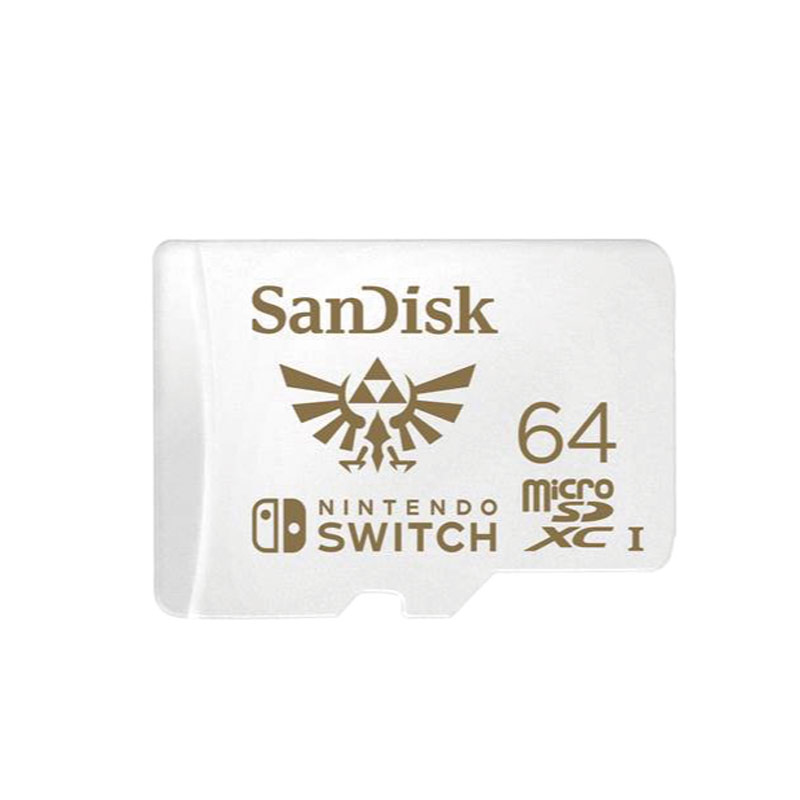 MEMORIA SANDISK MICRO SDXC NINTENDO SWITCH 64GB (SDSQXAT-064G-GNCZN)