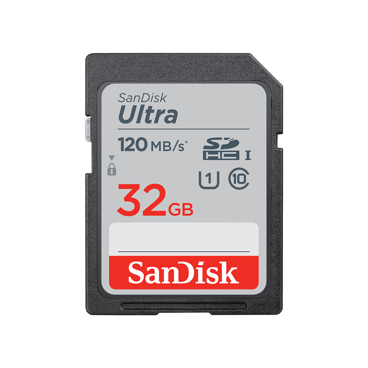 MEMORIA SANDISK ULTRA SDHC/SDXC 32GB CL10 U1 (SDSDUN4-032G-GN6IN)