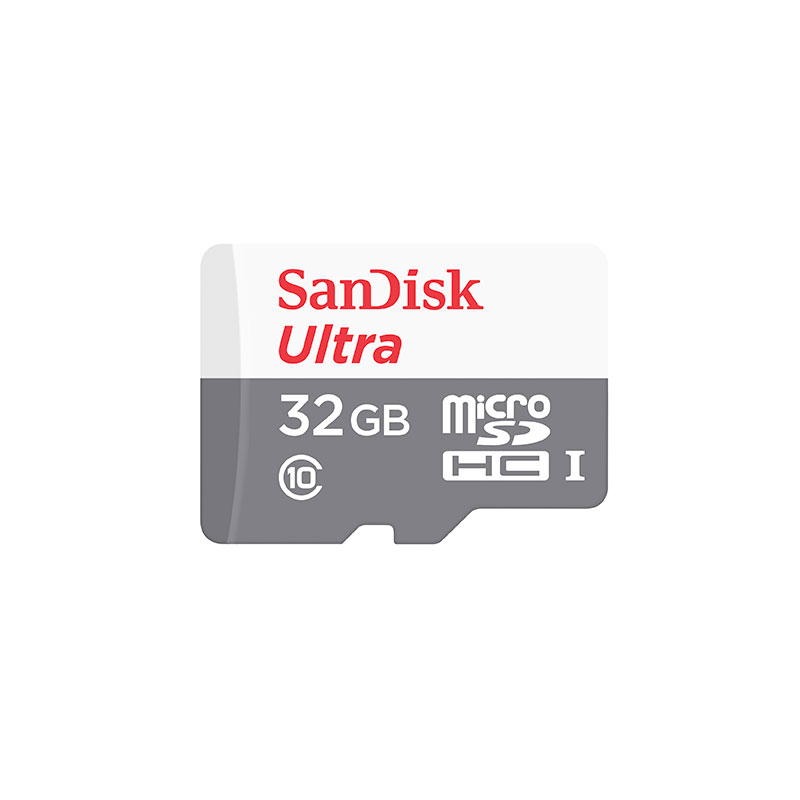 MEMORIA SANDISK MICRO SDHC ULTRA 32GB CL10 (SDSQUNR-032G-GN3MA)