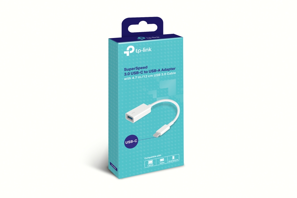 TP-LINK ADAPTADOR USB-C 3.0 SUPER RÁPIDO A ADAPTADOR USB-A / UC400
