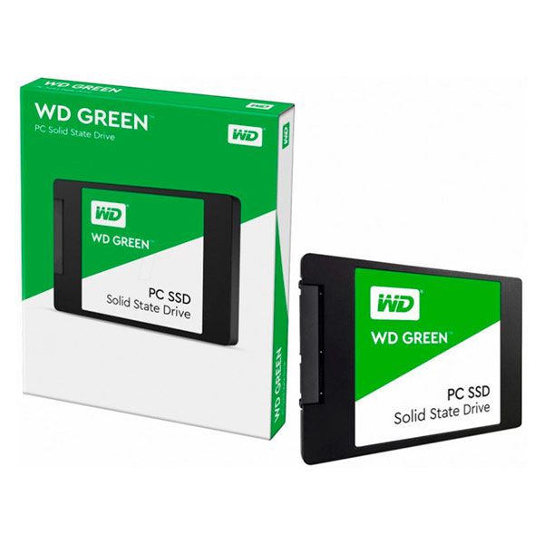 UNIDAD SSD WD 120GB 2.5” WDS120G2G0A GREEN SATA III