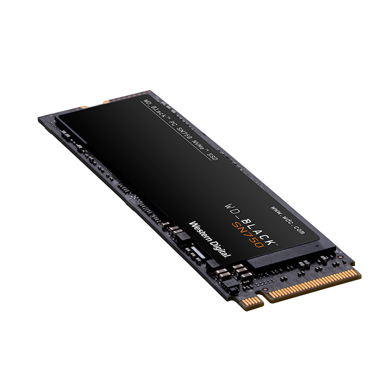 UNIDAD SSD M.2 WD SN750 500GB WDS500G3X0C BLACK PCIE NVME