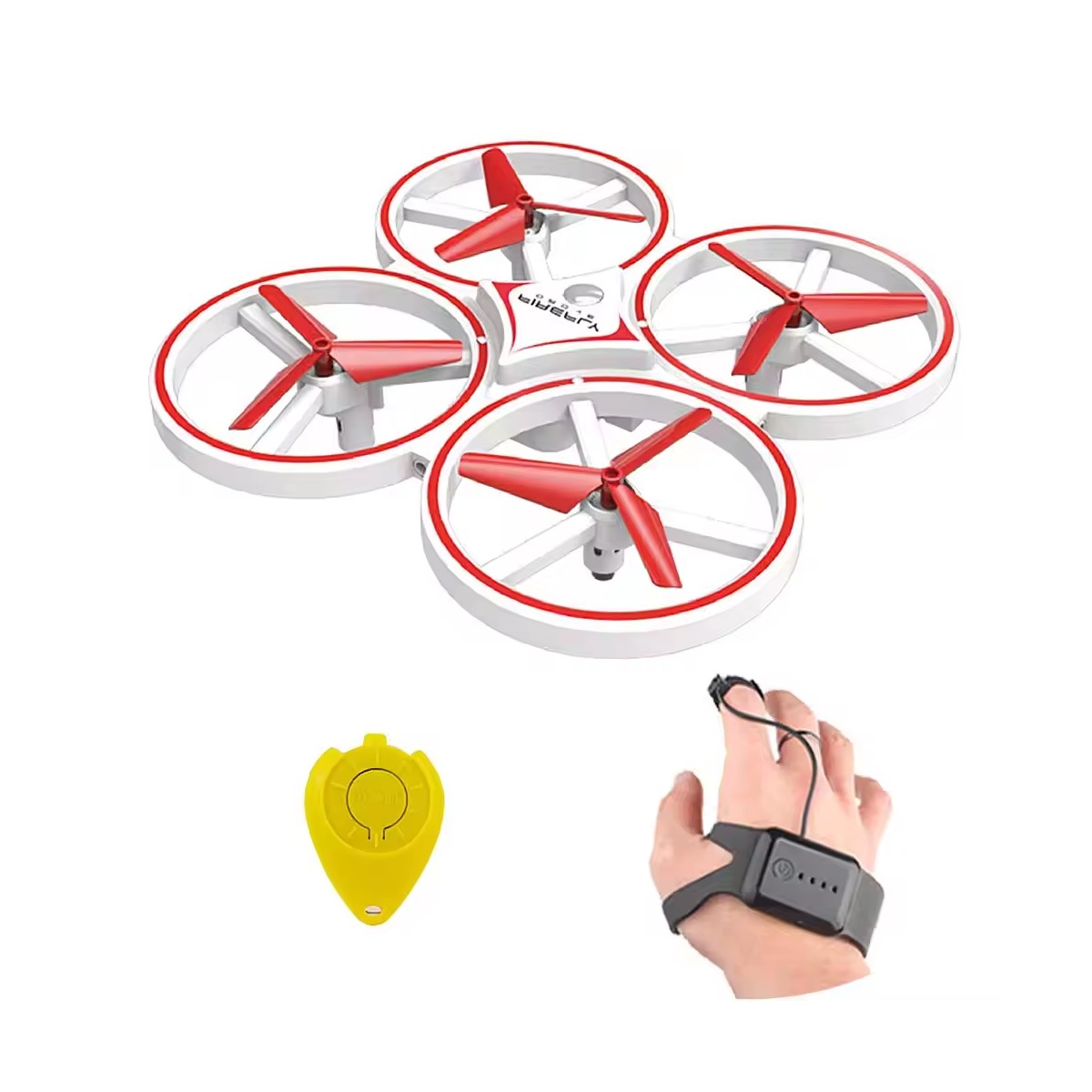 DRONE SENSOR DE MANO MOD. 7391 ROJO (O.B.)