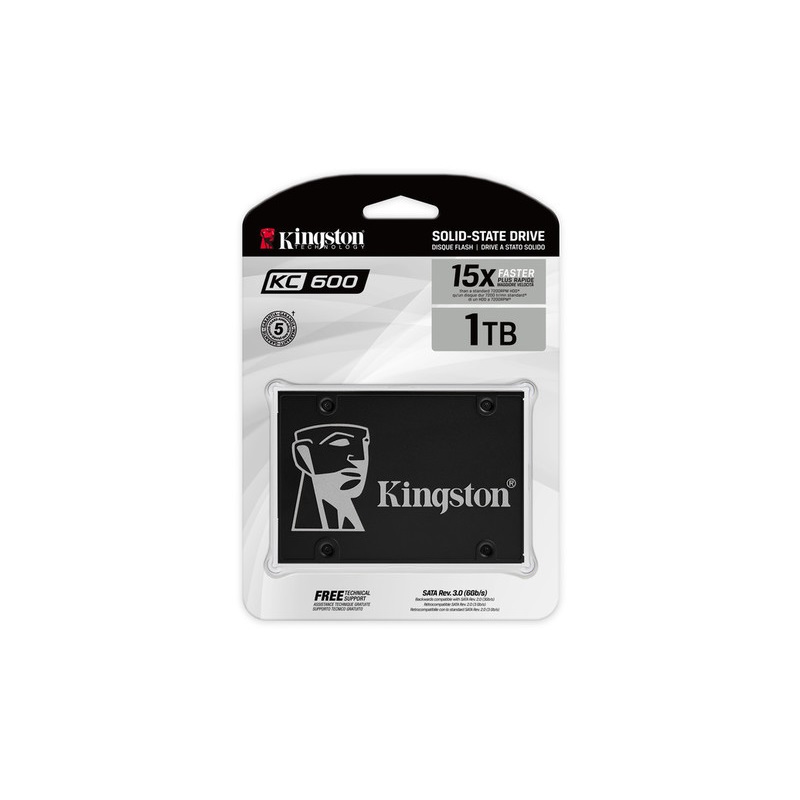 UNIDAD SSD KINGSTON SKC600 1TB SATA 3 2.5