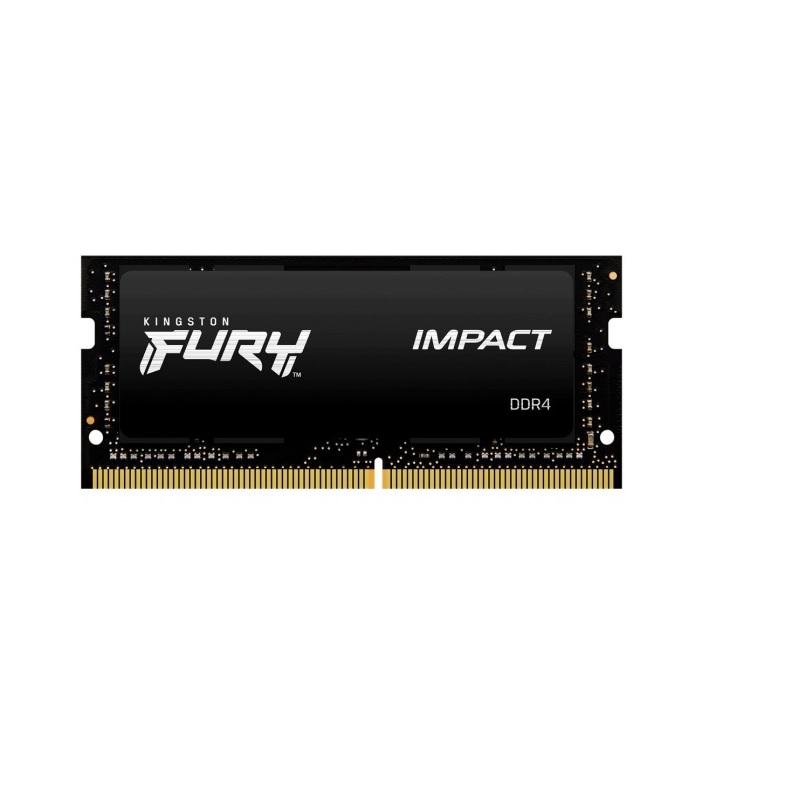 Memoria Ram Fury Impact Gamer Color Negro  16gb 1 Kingston Kf432s20ib/16