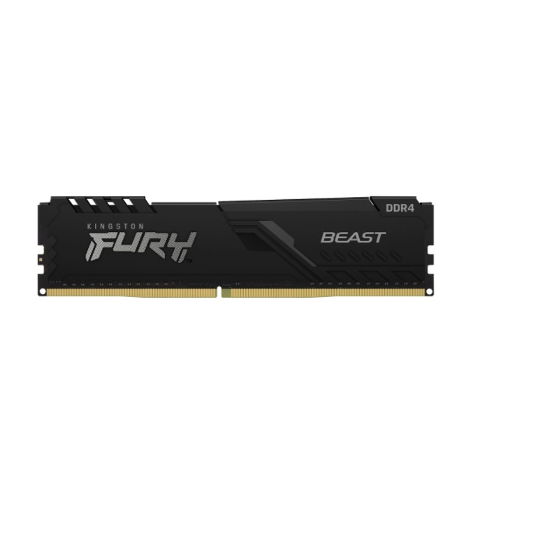 MEMORIA DDR4 KINGSTON FURY BEAST BLACK 4GB 3200 MHZ DIMM(KF432C16BB/4)