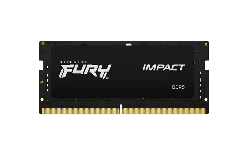 MEMORIA SODIMM DDR5 FURY IMPACT 8GB 4800MHZ CL438 PNP(KF548S38IB-8)