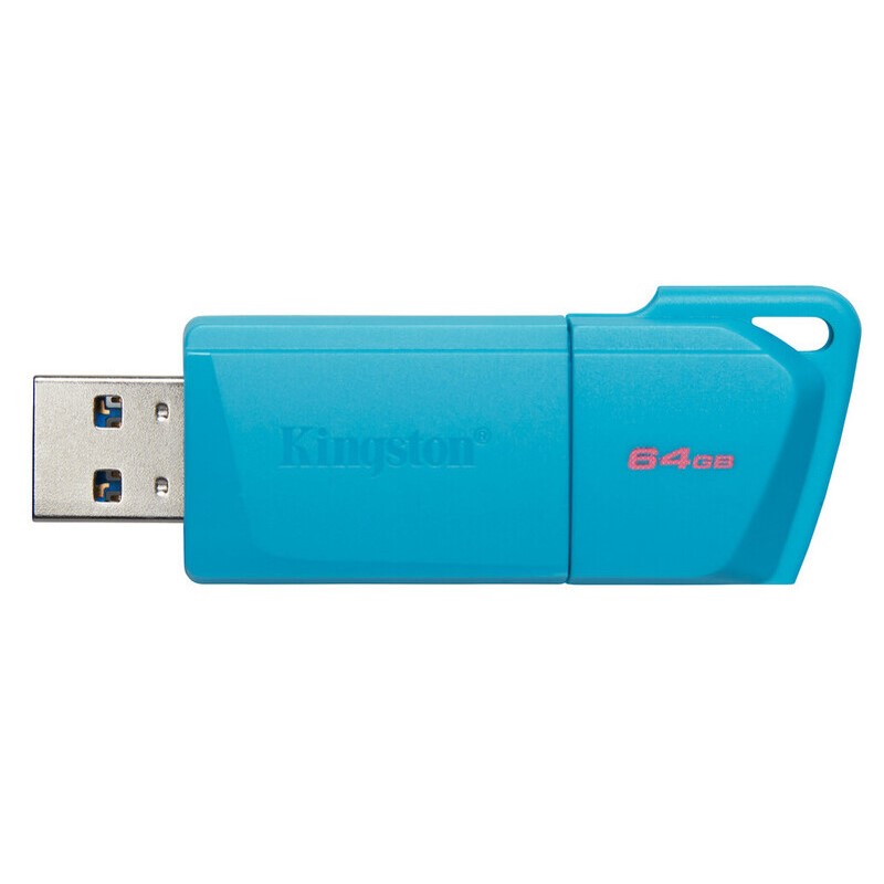MEMORIA FLASH KINGSTON 64GB USB 3.2 GEN 1 DTXM TURQUESA (KC-U2L64-7LB)