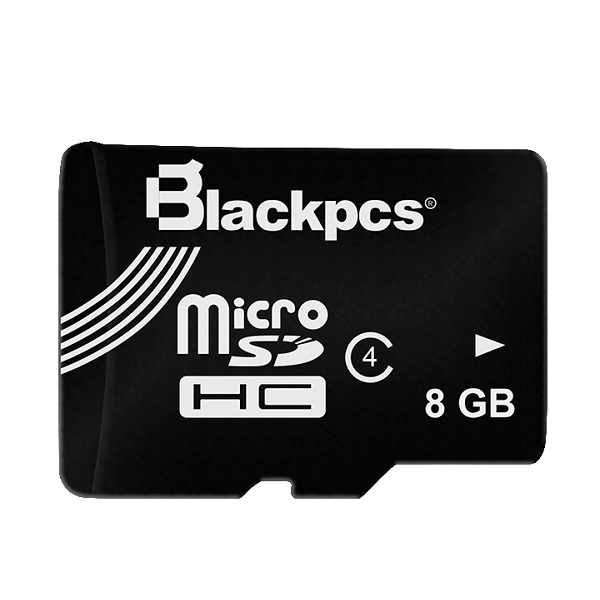 MEMORIA MICRO SDHC BLACKPCS  8GB CLASE 4 (MM4101-8GB)