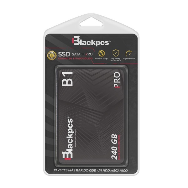UNIDAD SSD BLACKPCS B1 240GB 560MB/S SATA III 2.5