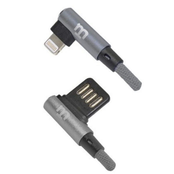 CABLE BLACKPCS (CA-LATERAL) LIGHTNING GRIS 100 CM 2A (CAGYLPL-2)