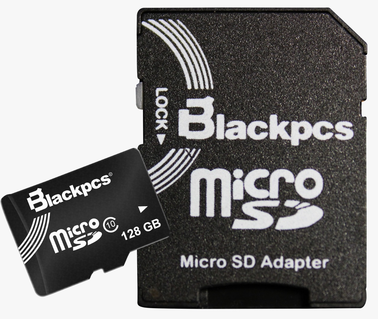 MEMORIA MICRO SD BLACKPCS CL10 128GB C/ADAPTADOR (MM10101A-128)