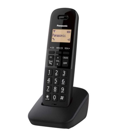 PANASONIC TELEFONO INALAMBRICO P.LCD 1.4 MODERNO NEGRO (KX-TGB310MEB)