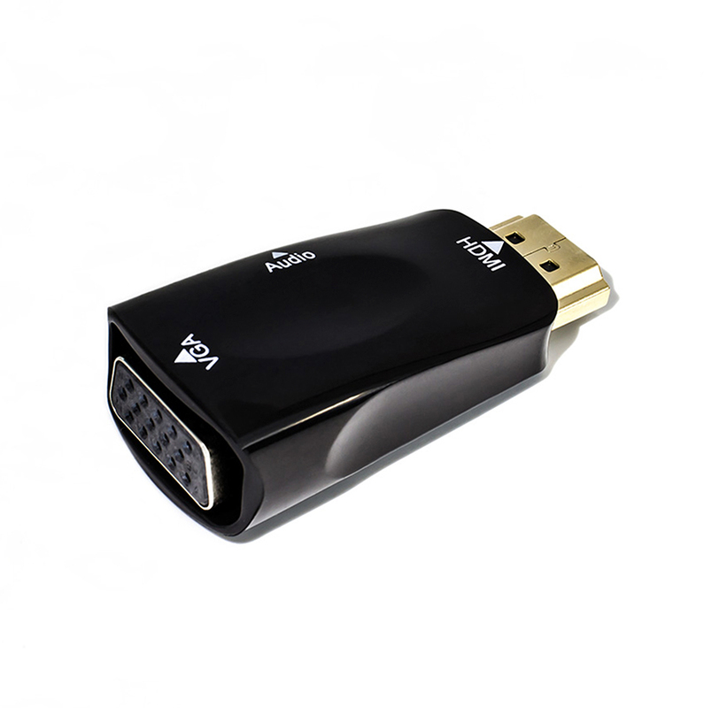 CONVERTIDOR VORAGO HDMI-VGA INCLUYE MINI/MICRO HDMI AUDIO 3.5 ADP-208