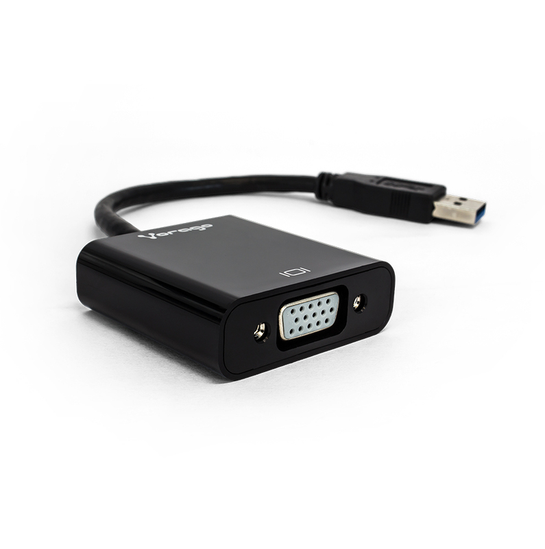 CONVERTIDOR VORAGO USB 2.0 / 3.0 A VGA (FULL HD CON USB 3.0) ADP-200