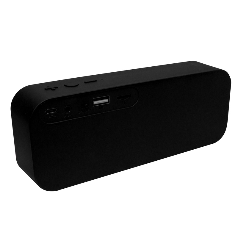 BOCINA VORAGO BLUETOOTH / MSD / USB / 3.5MM TELA NEGRO BSP-150 BK