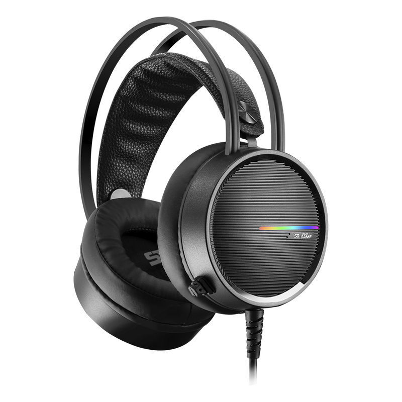 DIADEMA START THE GAME 2X3.5MM+USB(RGB) BOCINA 50MM +