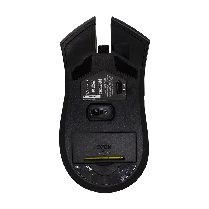 MOUSE VORAGO START THE GAME WIRELESS PIXART3212 2400 DPI 6 BTN MO-600