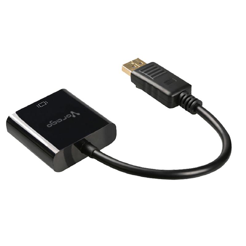 ADAPTADOR VORAGO DISPLAY PORT MACHO A HDMI HEMBRA FULL HD ADP-300