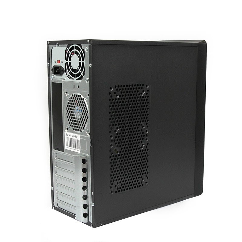 (OPEN BOX) GABINETE GETTTECH GG-1802 ATX FUENTE 500W 1 VENT, 2 USB 3.0, NEGRO