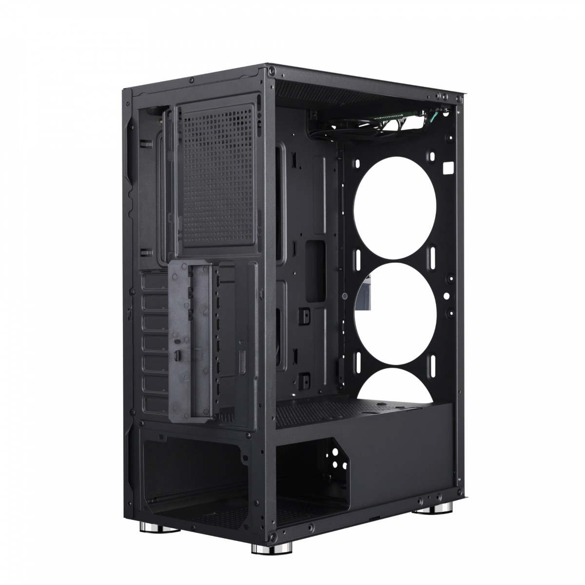 GABINETE YEYIAN GAMER YCH-7S3V-01BK RAPTURE2500CRISTEMPL/3VEN/ATX/ARG(ED)