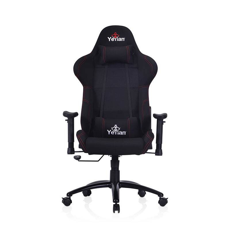 SILLA GAMER YEYIAN YFC-GCEF-01-RD WINDALF S2500, NYLON, ROJA/NEG 150KG (ED)