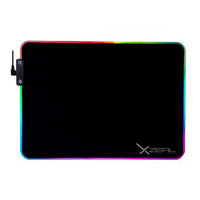 MOUSE PAD XZEAL XZ310 FULL RGB USB/HUB ANTIDERRAPANTE LED (XZAMP10B)